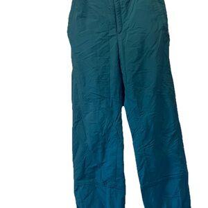 Vintage Black Diamond  Sugar Bush USA Snow Pants Womens Large Green